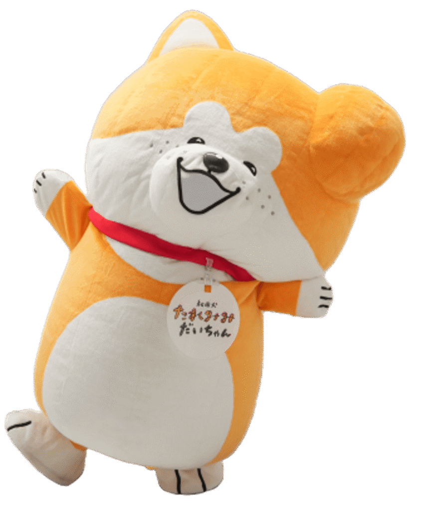 秋田犬たれみみだいちゃん